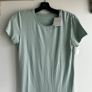 Majestic Filatures Deluxe TeeShirt size 4 Super Washed Soft Touch sage color NWT